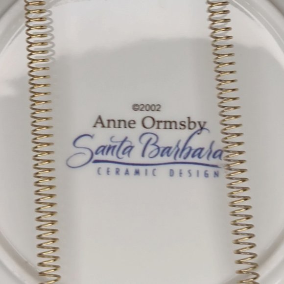 Vintage Anne Ormsby Santa Barbara Bistro Platter and Three Plates - Picture 11 of 13